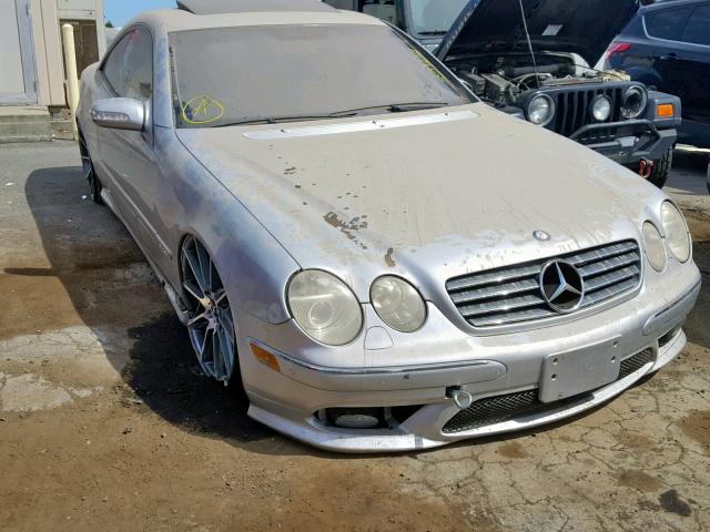 WDBPJ76J34A039698 - 2004 MERCEDES-BENZ CL 600 SILVER photo 1