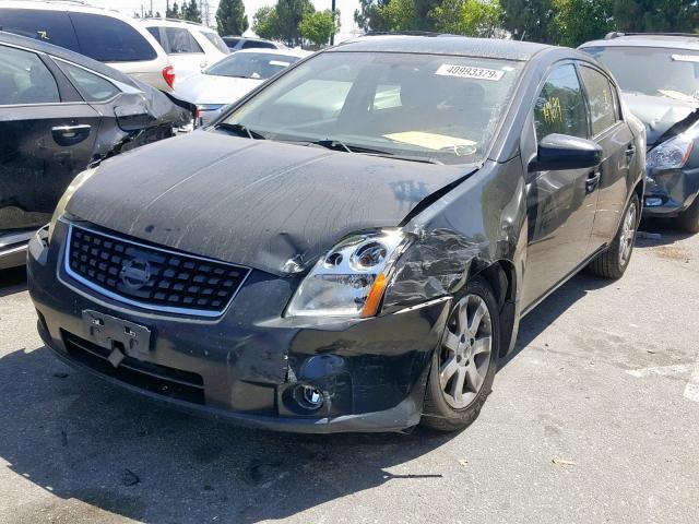 3N1AB61E49L654580 - 2009 NISSAN SENTRA 2.0 BLACK photo 2