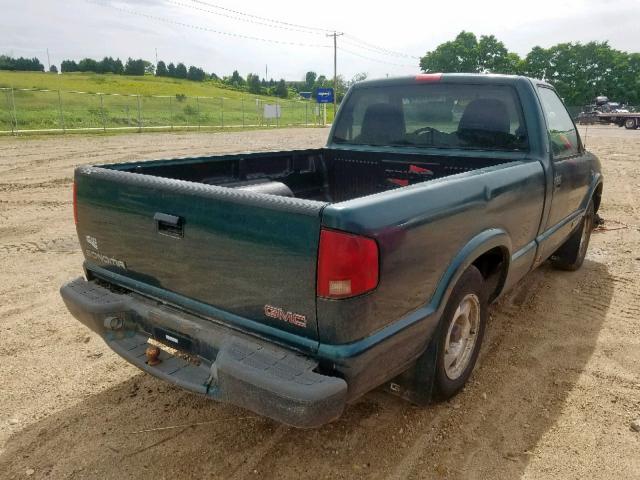 1GTCS1449WK509009 - 1998 GMC SONOMA GREEN photo 4