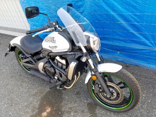 JKAENEB1XFDA04002 - 2015 KAWASAKI EN650 B WHITE photo 1