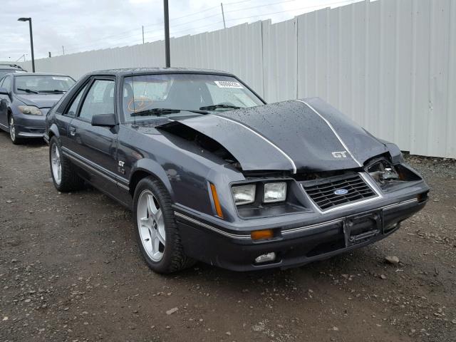 1FABP28M8EF194147 - 1984 FORD MUSTANG L GRAY photo 1