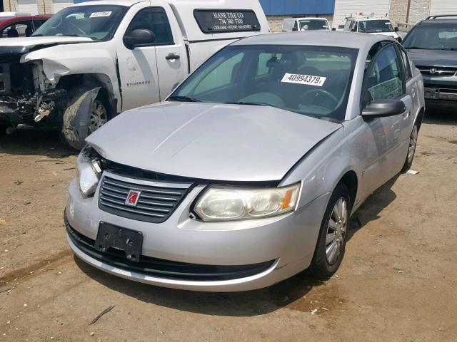 1G8AJ55F16Z115703 - 2006 SATURN ION LEVEL SILVER photo 2