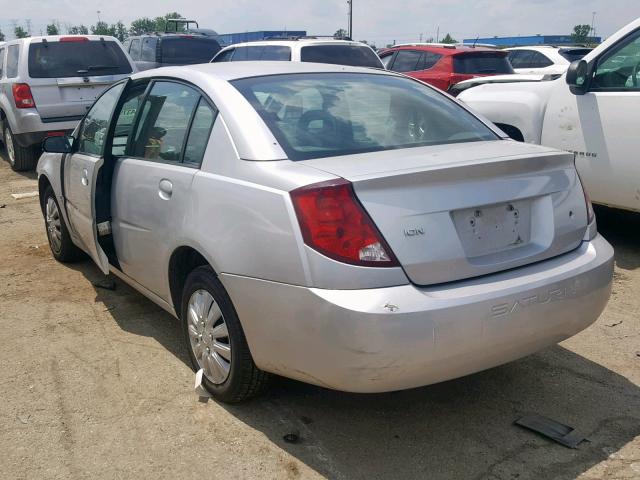 1G8AJ55F16Z115703 - 2006 SATURN ION LEVEL SILVER photo 3