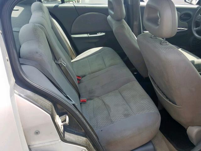 1G8AJ55F16Z115703 - 2006 SATURN ION LEVEL SILVER photo 6