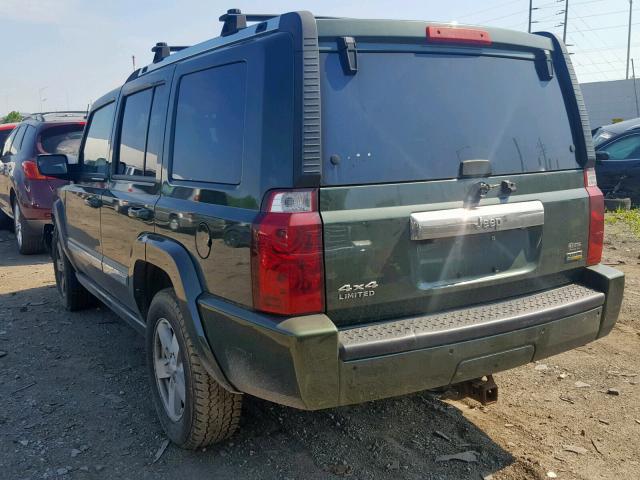 1J8HG58N48C216920 - 2008 JEEP COMMANDER 绿色 照片 3