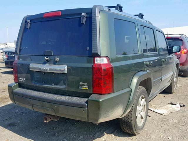 1J8HG58N48C216920 - 2008 JEEP COMMANDER 绿色 照片 4
