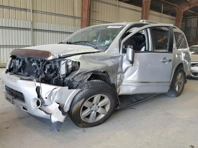 5N1BA0NF5BN604485 - 2011 NISSAN ARMADA PLA SILVER photo 2