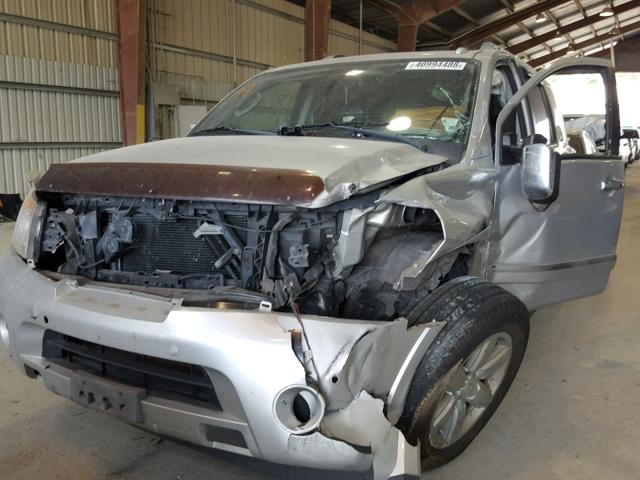 5N1BA0NF5BN604485 - 2011 NISSAN ARMADA PLA SILVER photo 9