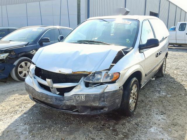 1D4GP25R35B336575 - 2005 DODGE CARAVAN SE SILVER photo 2