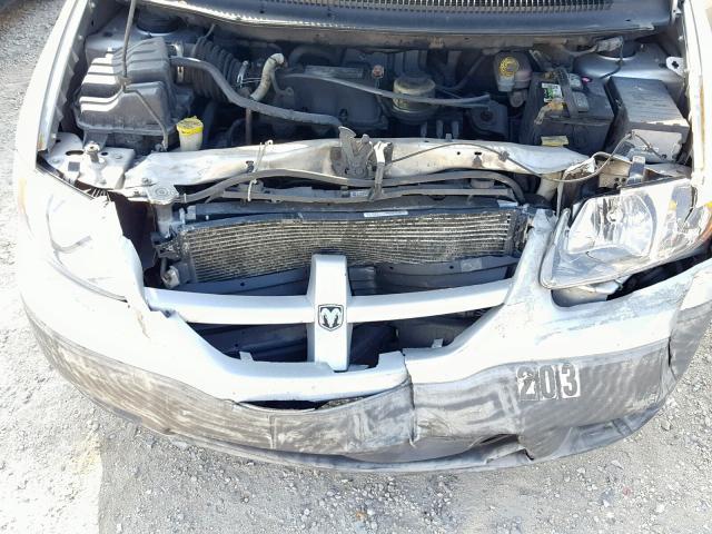 1D4GP25R35B336575 - 2005 DODGE CARAVAN SE SILVER photo 7