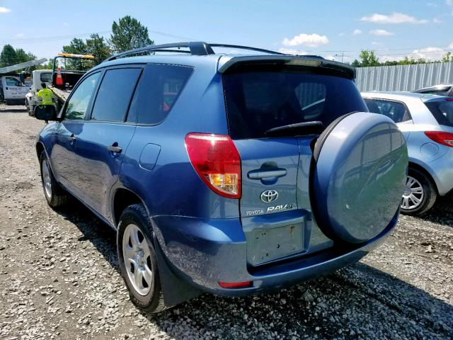 JTMBD35V175108014 - 2007 TOYOTA RAV4 BLUE photo 3