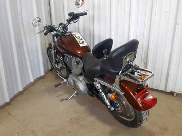 1HD4CP2159K442991 - 2009 HARLEY-DAVIDSON XL883 C BROWN photo 3