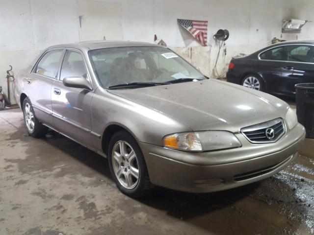 1YVGF22F2Y5167723 - 2000 MAZDA 626 ES BROWN photo 1