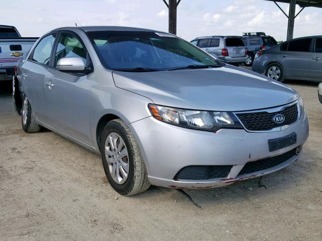 KNAFU4A29D5679746 - 2013 KIA FORTE EX SILVER photo 1