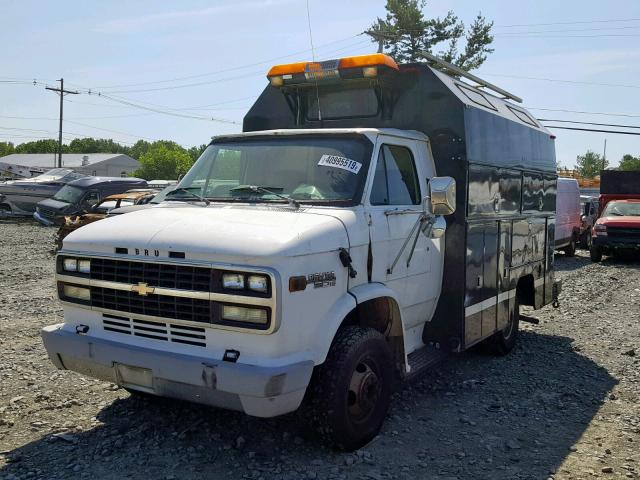 1GBJH32K5S3308798 - 1995 CHEVROLET G-P SCHOOL WHITE photo 2