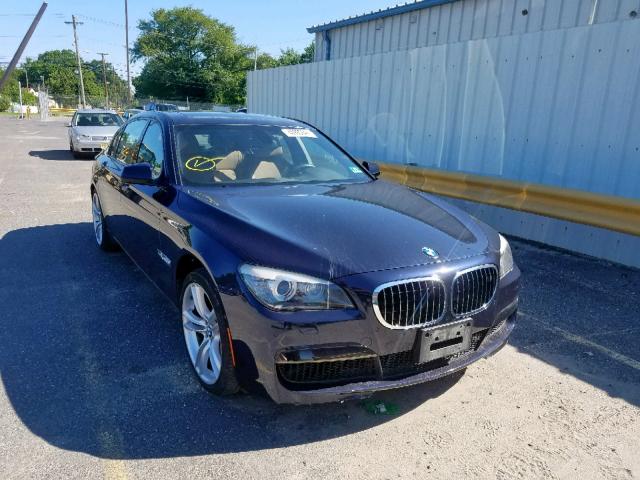 WBAKC8C50BC433144 - 2011 BMW 750 LXI BLUE photo 1