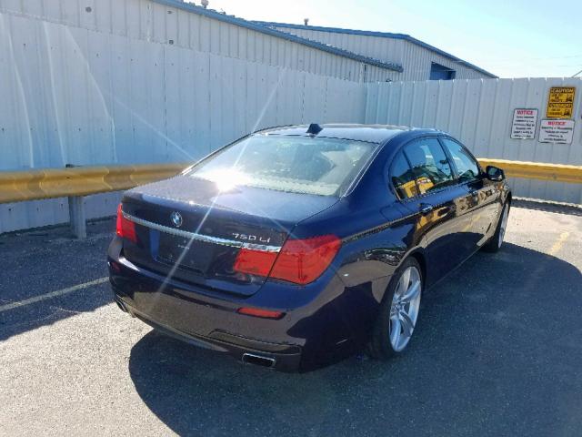 WBAKC8C50BC433144 - 2011 BMW 750 LXI BLUE photo 4