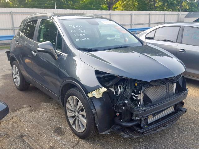 KL4CJASB0JB621236 - 2018 BUICK ENCORE PRE GRAY photo 1