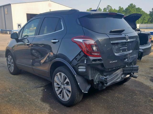 KL4CJASB0JB621236 - 2018 BUICK ENCORE PRE GRAY photo 3