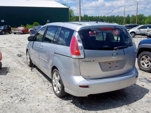 JM1CR293X90350549 - 2009 MAZDA 5 SILVER photo 3