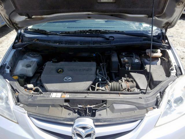 JM1CR293X90350549 - 2009 MAZDA 5 SILVER photo 7