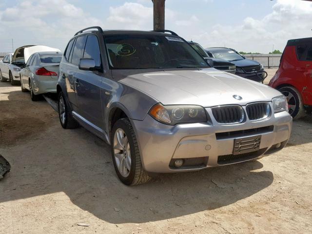 WBXPA93456WG81766 - 2006 BMW X3 3.0I SILVER photo 1