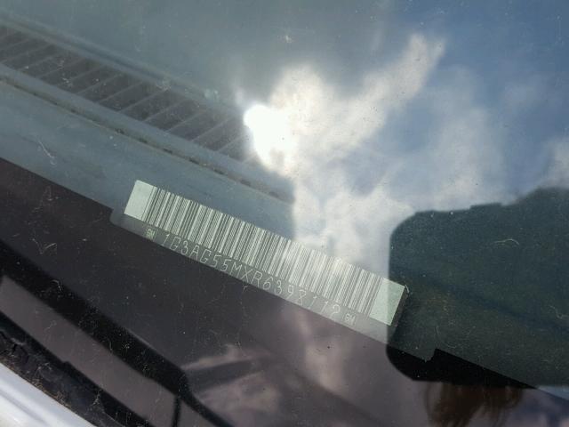 1G3AG55MXR6398112 - 1994 OLDSMOBILE CUTLASS CI WHITE photo 10