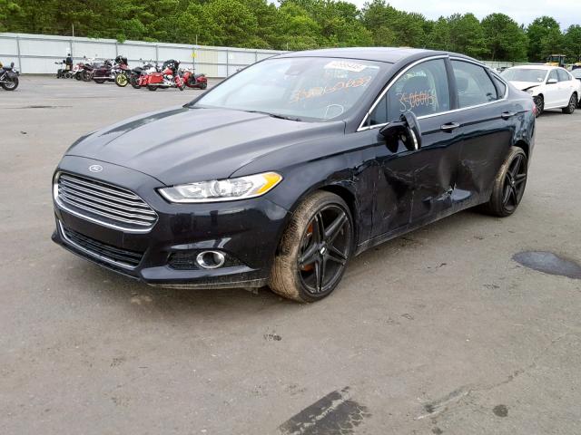 3FA6P0D9XDR166813 - 2013 FORD FUSION TIT BLACK photo 2