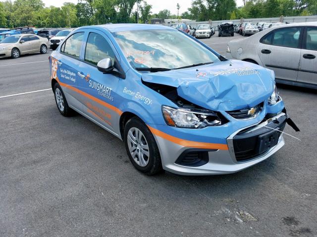 1G1JB5SH4H4177257 - 2017 CHEVROLET SONIC LS 蓝色 照片 1