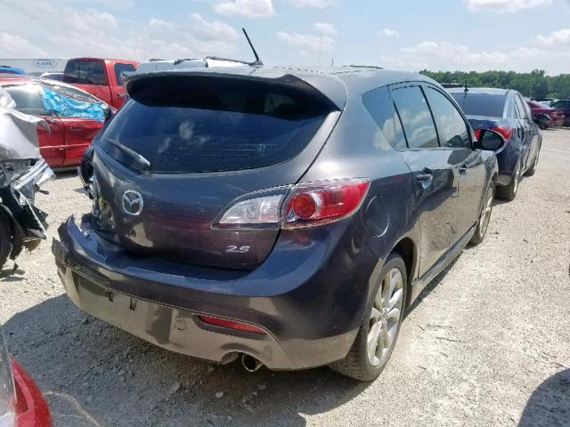 JM1BL1K52B1402825 - 2011 MAZDA 3 S CHARCOAL photo 4