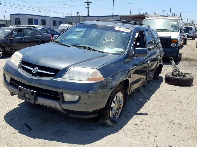 2HNYD18953H545444 - 2003 ACURA MDX TOURIN GRAY photo 2