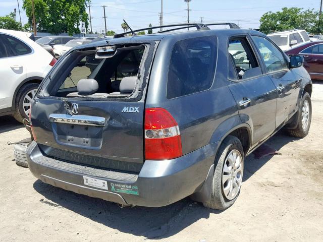 2HNYD18953H545444 - 2003 ACURA MDX TOURIN GRAY photo 4