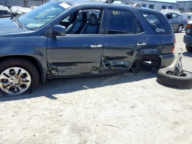 2HNYD18953H545444 - 2003 ACURA MDX TOURIN GRAY photo 9