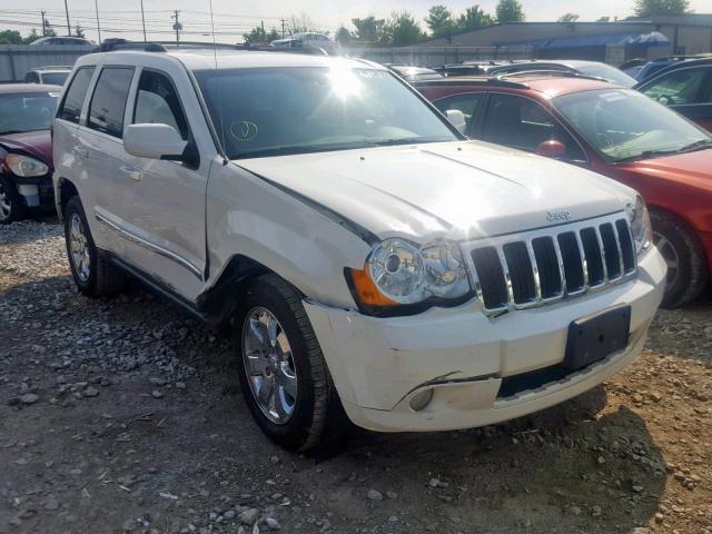 1J8HR58N48C129478 - 2008 JEEP GRAND CHER WHITE photo 1