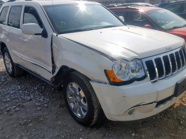 1J8HR58N48C129478 - 2008 JEEP GRAND CHER WHITE photo 9