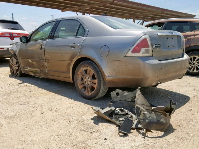 3FAHP08169R146255 - 2009 FORD FUSION SEL BROWN photo 3