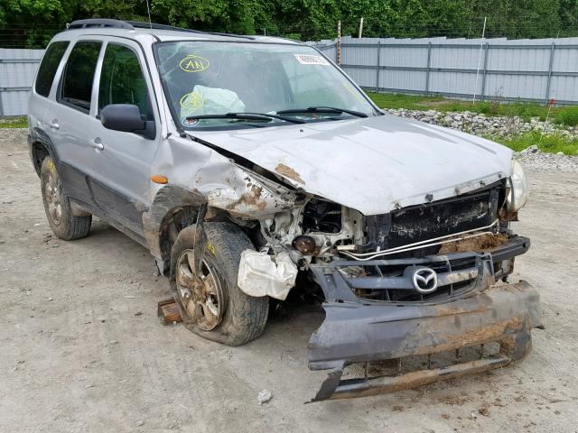 4F2CZ04183KM54110 - 2003 MAZDA TRIBUTE LX SILVER photo 1