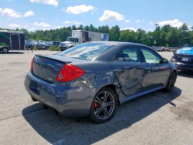 1G2ZM577384138605 - 2008 PONTIAC G6 GXP GRAY photo 4