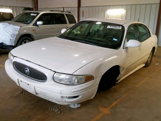 1G4HP52K444104415 - 2004 BUICK LESABRE CU WHITE photo 2