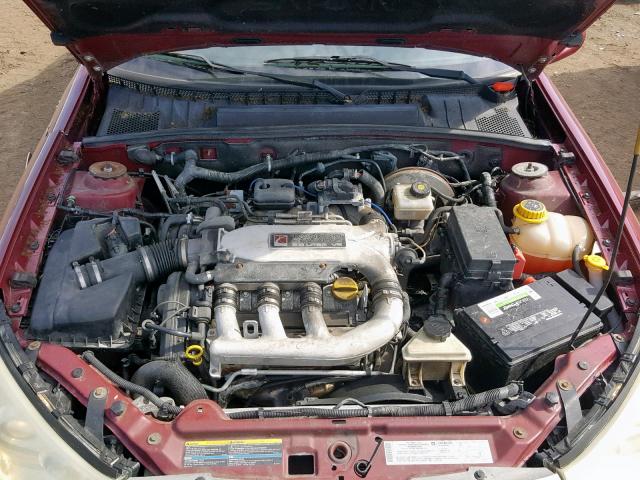 1G8JL54R74Y511241 - 2004 SATURN L300 LEVEL BURGUNDY photo 7