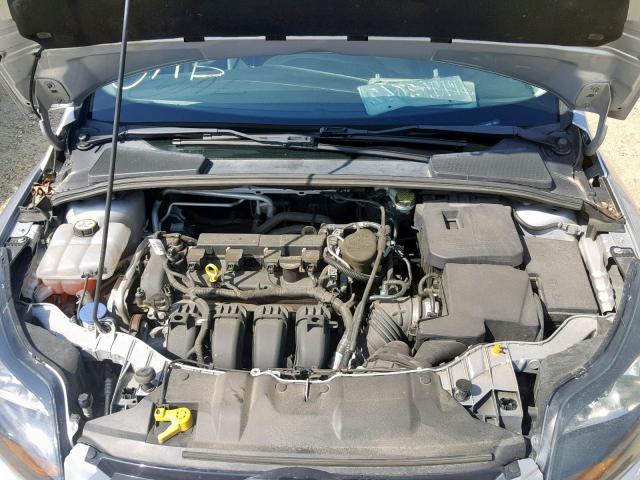 1FAHP3N28CL188026 - 2012 FORD FOCUS TITA SILVER photo 7