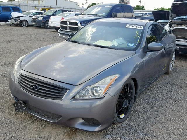 JN1CV6EK8AM103305 - 2010 INFINITI G37 BASE CHARCOAL photo 2