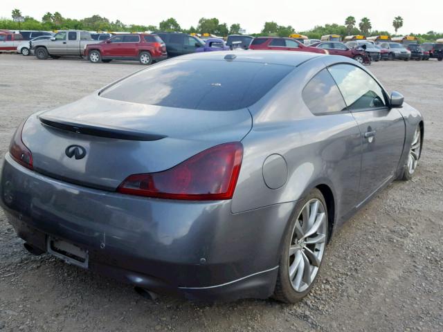 JN1CV6EK8AM103305 - 2010 INFINITI G37 BASE CHARCOAL photo 4