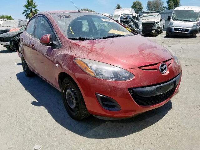 JM1DE1KZ1E0179435 - 2014 MAZDA MAZDA2 SPO RED photo 1