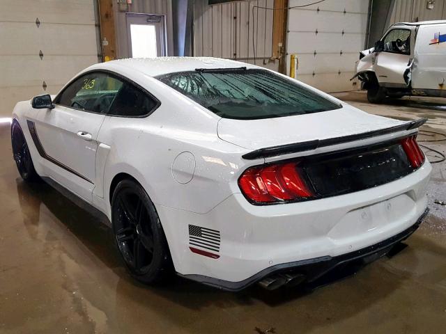 1FA6P8CFXJ5157307 - 2018 FORD MUSTANG GT WHITE photo 3