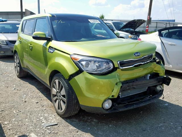 KNDJX3A52E7709555 - 2014 KIA SOUL ! Yaşıl foto 1