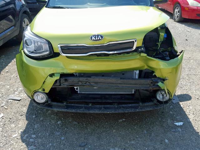 KNDJX3A52E7709555 - 2014 KIA SOUL ! Yaşıl foto 7