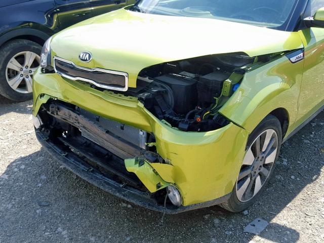 KNDJX3A52E7709555 - 2014 KIA SOUL ! Yaşıl foto 9
