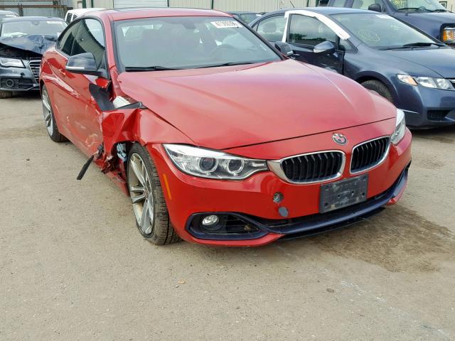 WBA3N5C51EK196624 - 2014 BMW 428 XI RED photo 1