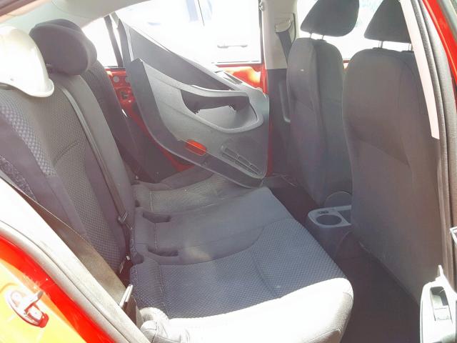 3VW2K7AJXCM366940 - 2012 VOLKSWAGEN JETTA BASE 红色 照片 6